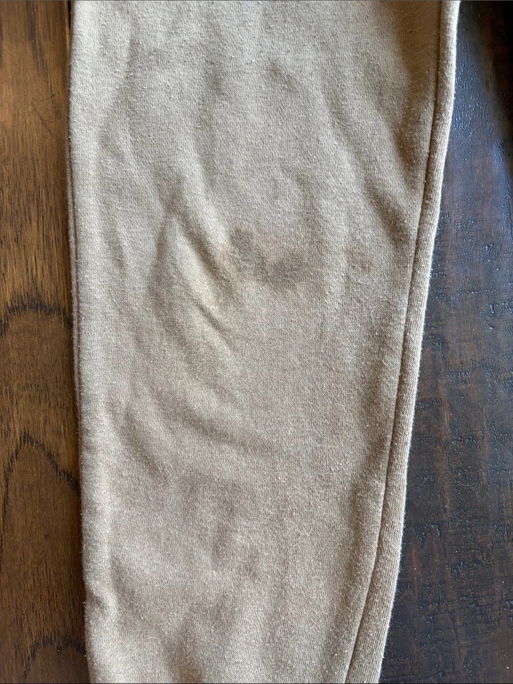 Frye Kids Tan Fleece Joggers with Drawstring